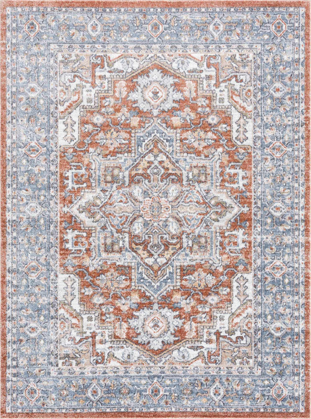 Ember Washable Area Rug