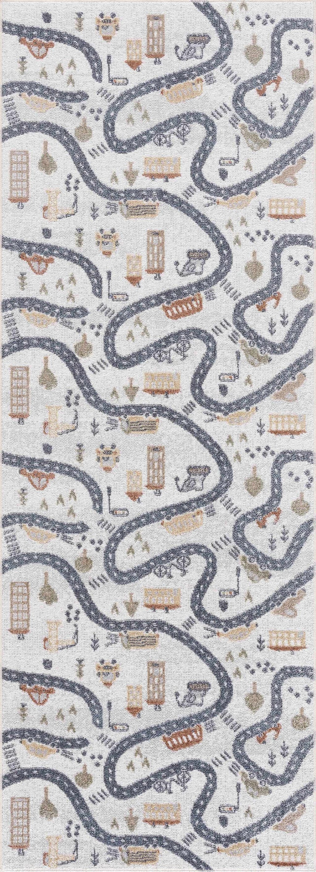 Mave Washable Area Rug