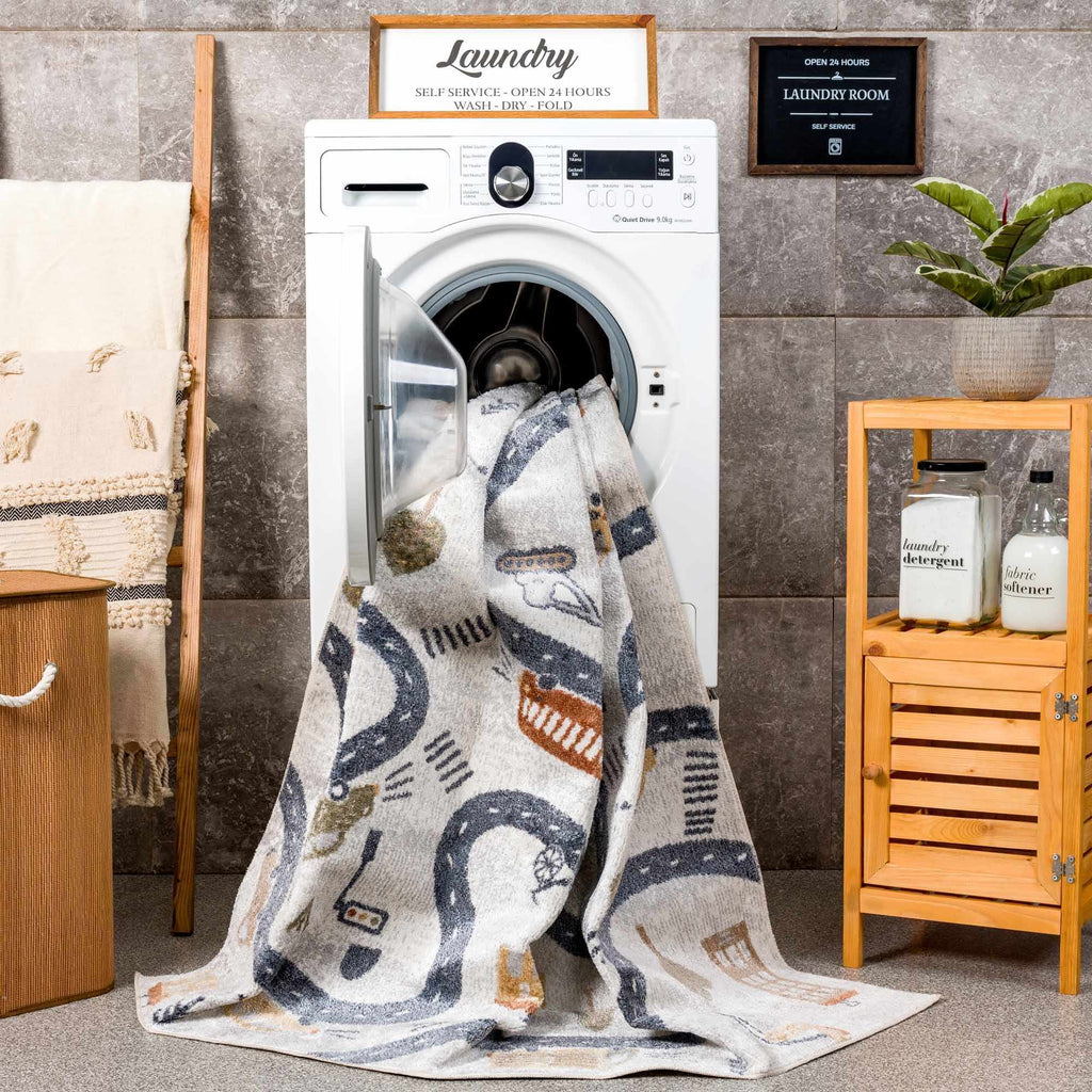 Mave Washable Area Rug