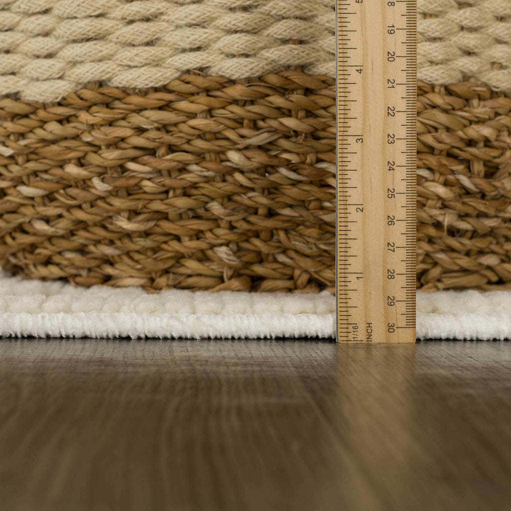 Fadey Washable Area Rug Champagne Themis