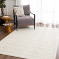 Fadey Washable Area Rug Champagne Themis