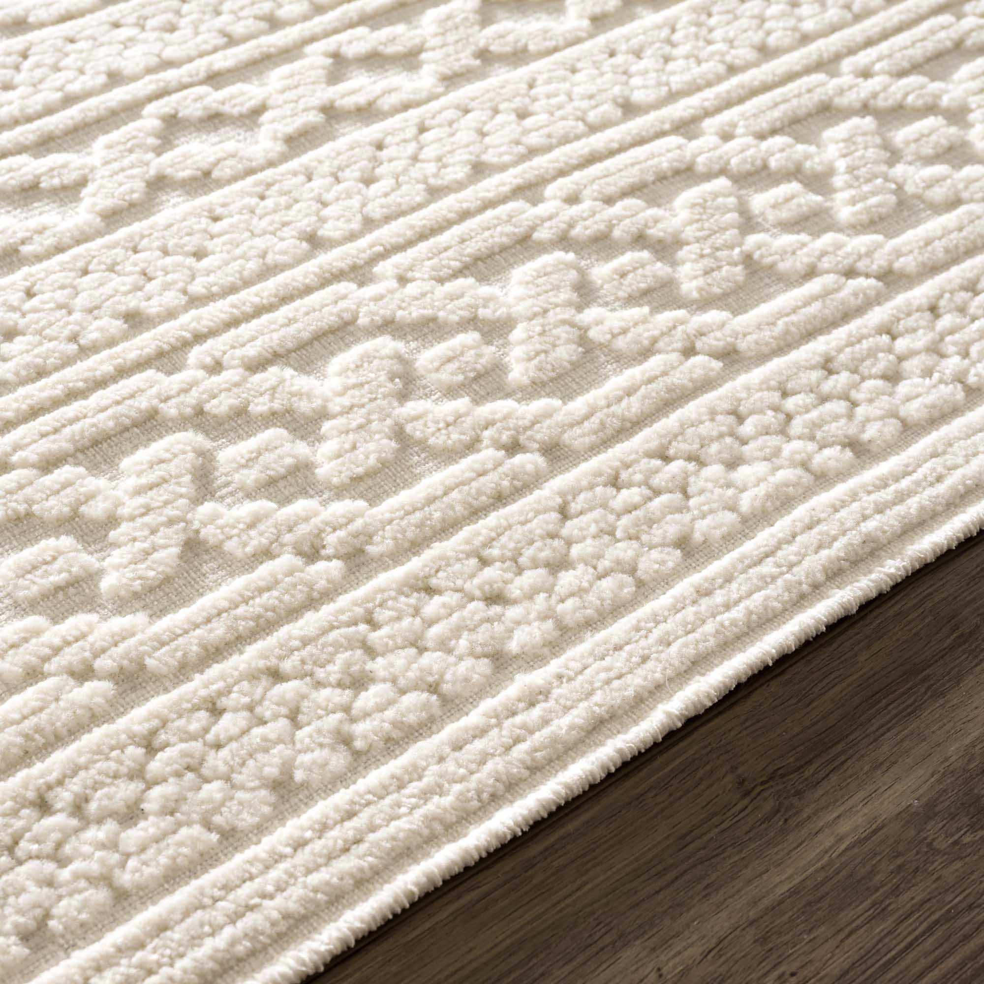 Fadey Washable Area Rug Champagne Themis
